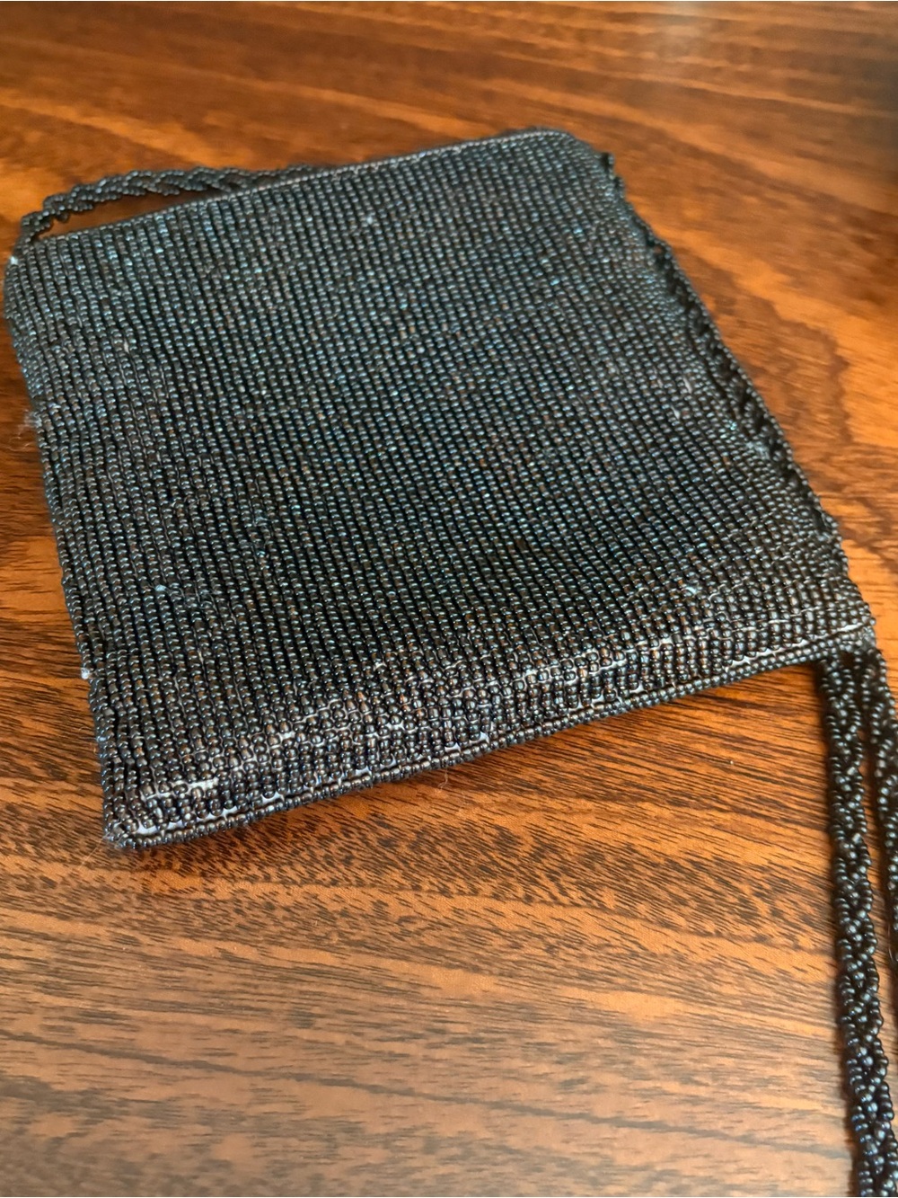 Elissa Bloom Hand-Beaded Heart
Disco Bag - Black & Red - Great Condition! - Picture 3 of 9